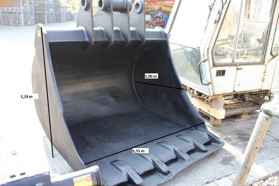 O&K RH 12 RH 16 - דלי מחפר עבור מכונת בנייה: תמונה 1 O&K RH 12 RH 16 - דלי מחפר עבור מכונת בנייה: תמונה 1