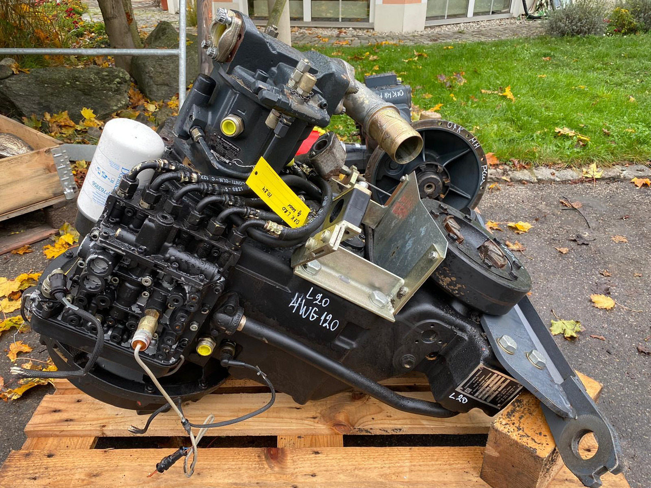 ZF 4 WG 120 aus O&K L 20 - תיבת הילוכים עבור מכונת בנייה: תמונה 1 ZF 4 WG 120 aus O&K L 20 - תיבת הילוכים עבור מכונת בנייה: תמונה 1