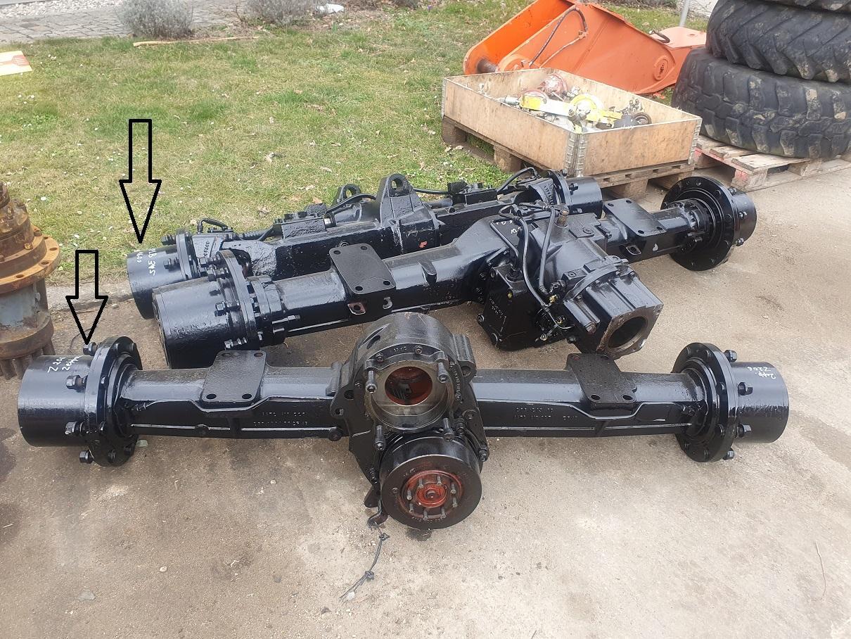 סרן וחלקים עבור מכונת בנייה Zeppelin Z 206 AP B 345: תמונה 7 סרן וחלקים עבור מכונת בנייה Zeppelin Z 206 AP B 345: תמונה 7