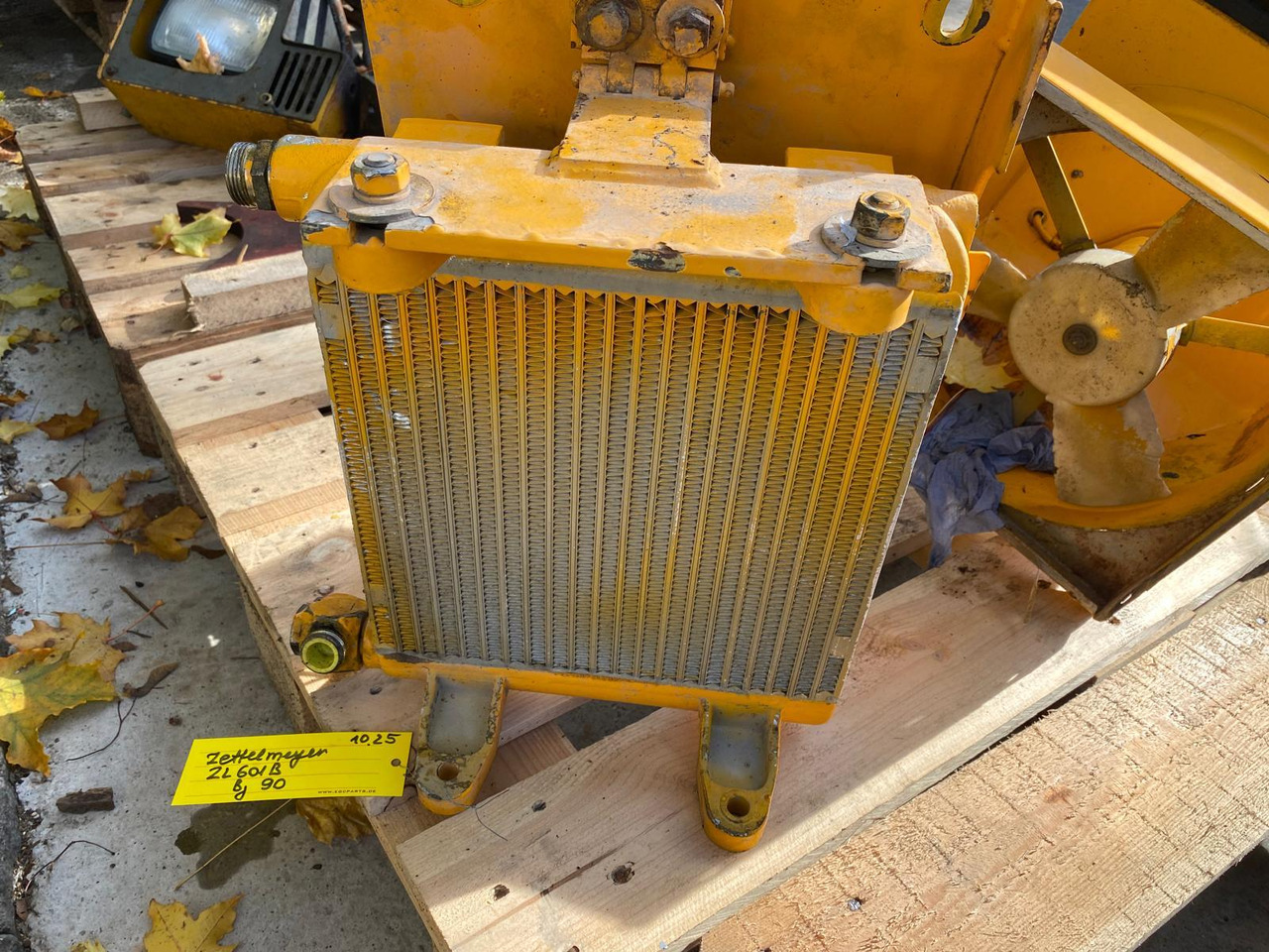 Zettelmeyer ZL 401, ZL 601 - מערכת קירור עבור מכונת בנייה: תמונה 1 Zettelmeyer ZL 401, ZL 601 - מערכת קירור עבור מכונת בנייה: תמונה 1