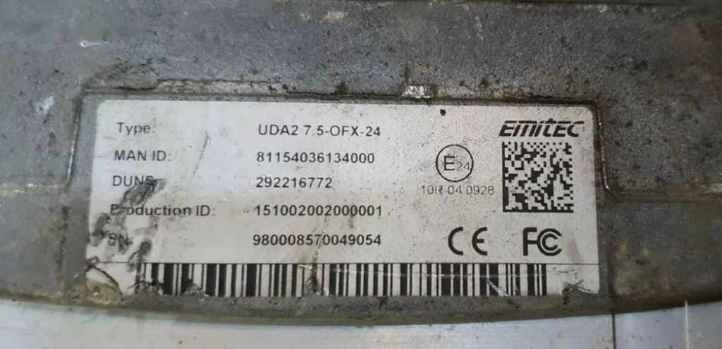 Moduł EMITEC Euro 6 Man TGX TGL TGM 811540361390AB regeneracja H 811540361390AB - מערכת פליטה עבור משאית: תמונה 4 Moduł EMITEC Euro 6 Man TGX TGL TGM 811540361390AB regeneracja H 811540361390AB - מערכת פליטה עבור משאית: תמונה 4