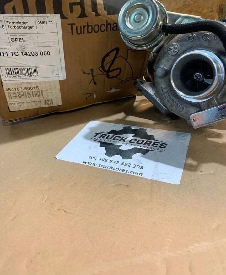 Nowa Turbosprężarka Garrett Opel Astra G/CC 17DTL 50kW/68KM 454187-5001S for car - טורבו עבור מכונית: תמונה 1 Nowa Turbosprężarka Garrett Opel Astra G/CC 17DTL 50kW/68KM 454187-5001S for car - טורבו עבור מכונית: תמונה 1