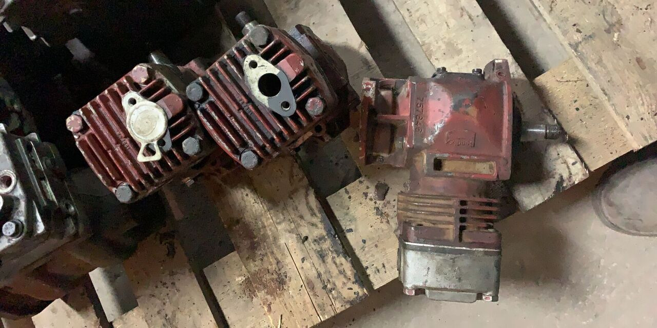 מדחס בלם אוויר עבור משאית WABCO 2 cylindry oryginał 51.54112-3028   MAN TGA 51.54112-3028: תמונה 12