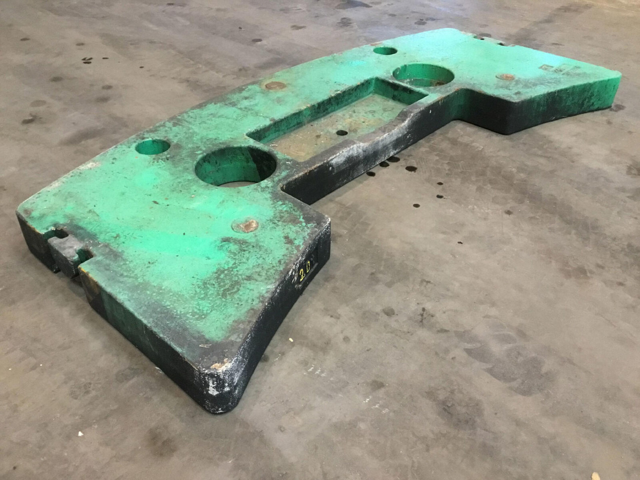 FAUN ATF 60-3 counterweight 2.0T - משקל נגד עבור עגורן נייד: תמונה 1 FAUN ATF 60-3 counterweight 2.0T - משקל נגד עבור עגורן נייד: תמונה 1