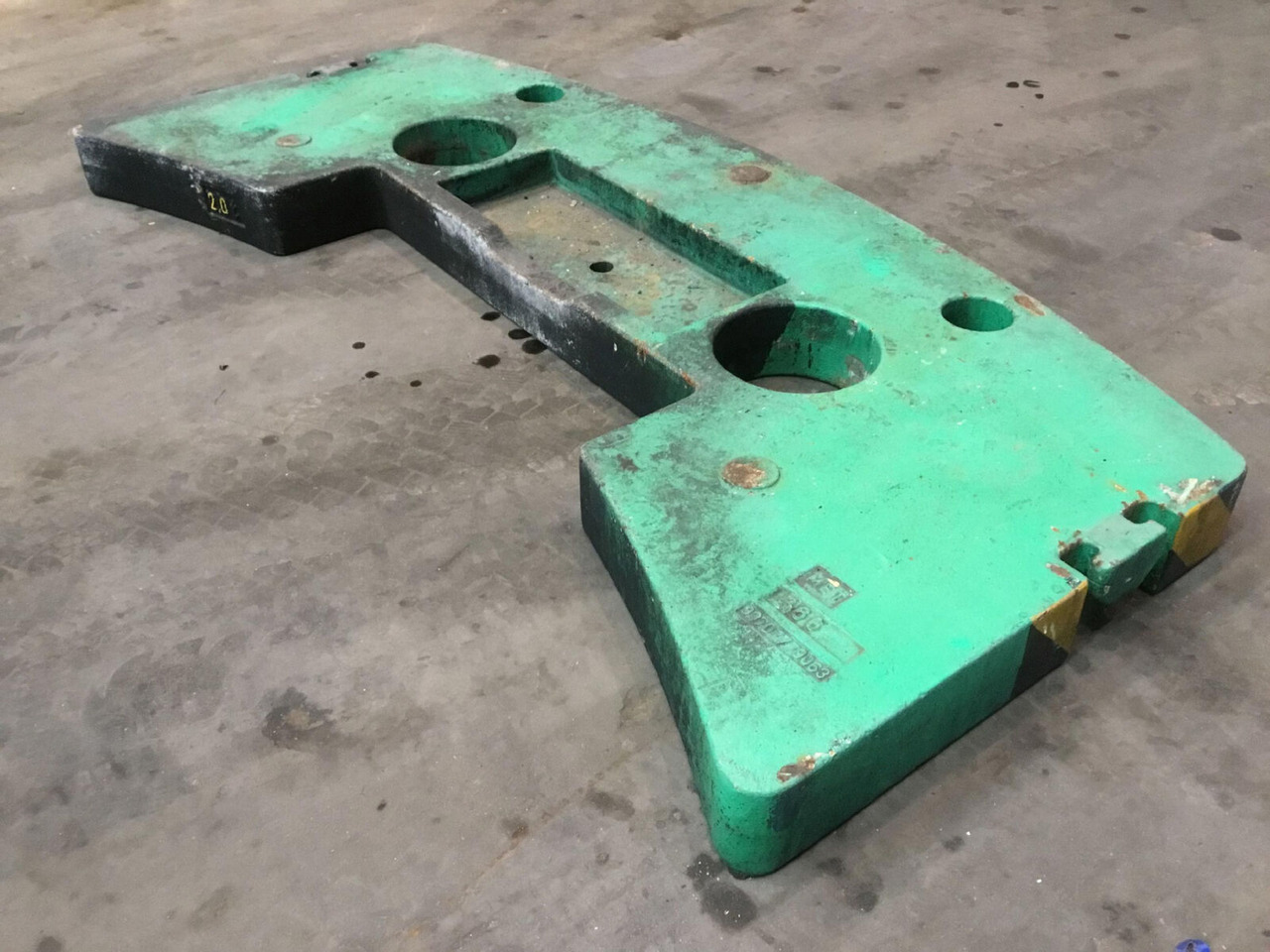 FAUN ATF 60-3 counterweight 2.0T - משקל נגד עבור עגורן נייד: תמונה 4 FAUN ATF 60-3 counterweight 2.0T - משקל נגד עבור עגורן נייד: תמונה 4