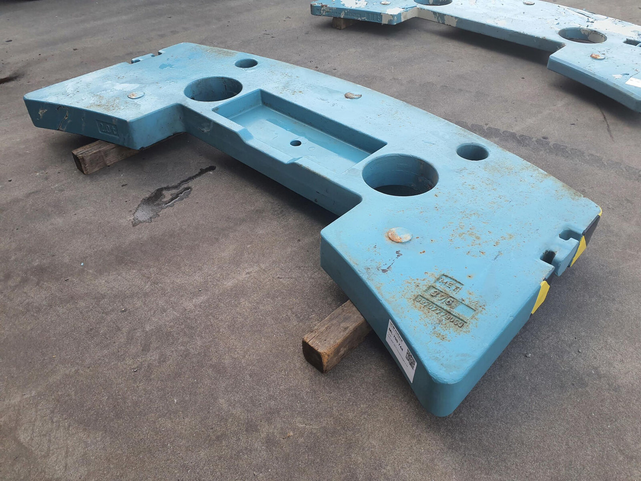 FAUN ATF 60-3 counterweight 2.0T - משקל נגד עבור עגורן נייד: תמונה 2 FAUN ATF 60-3 counterweight 2.0T - משקל נגד עבור עגורן נייד: תמונה 2