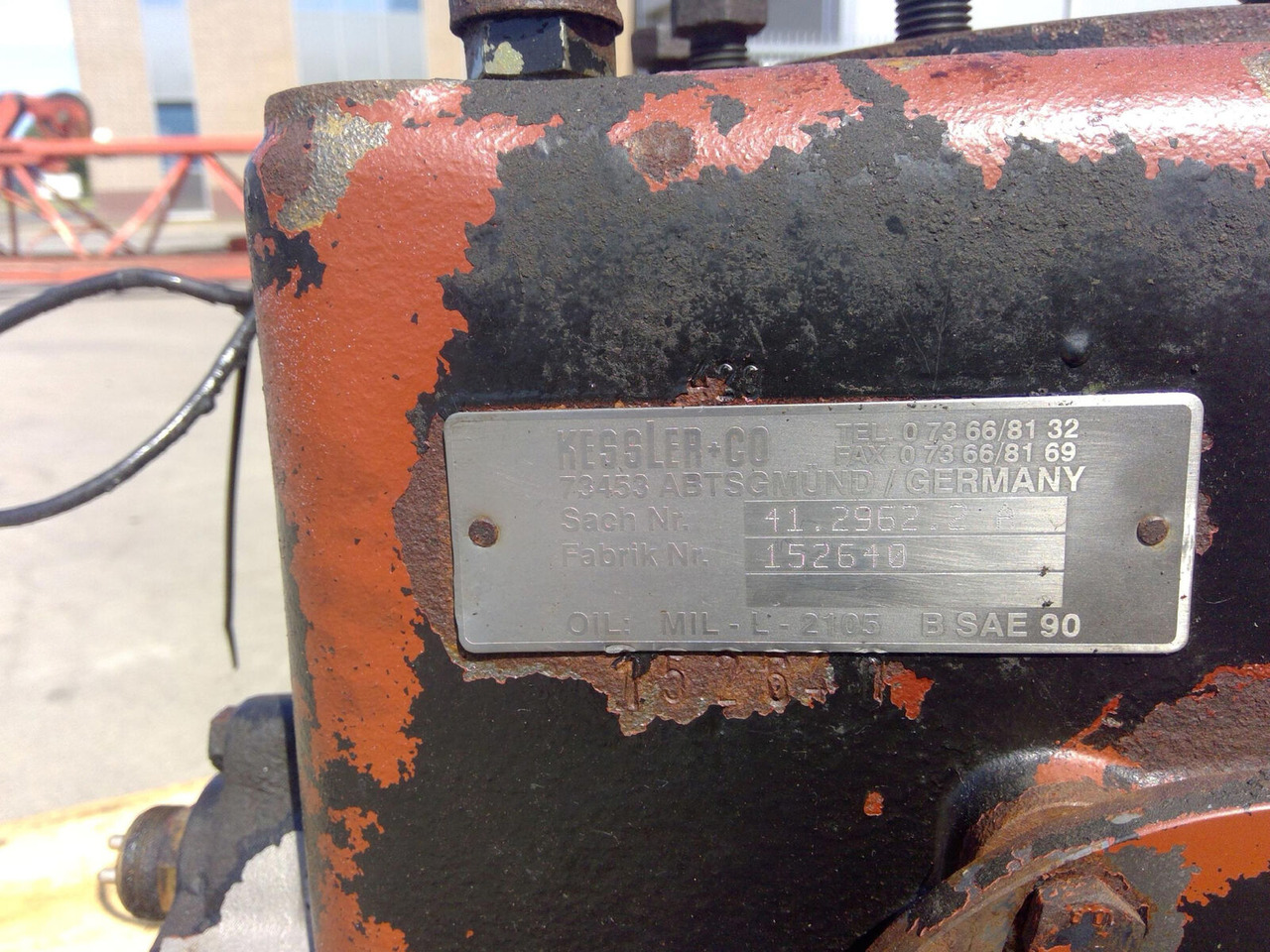 Grove GMK 3055 diff box axle 1 - הילוך דיפרנציאלי עבור עגורן נייד: תמונה 5 Grove GMK 3055 diff box axle 1 - הילוך דיפרנציאלי עבור עגורן נייד: תמונה 5