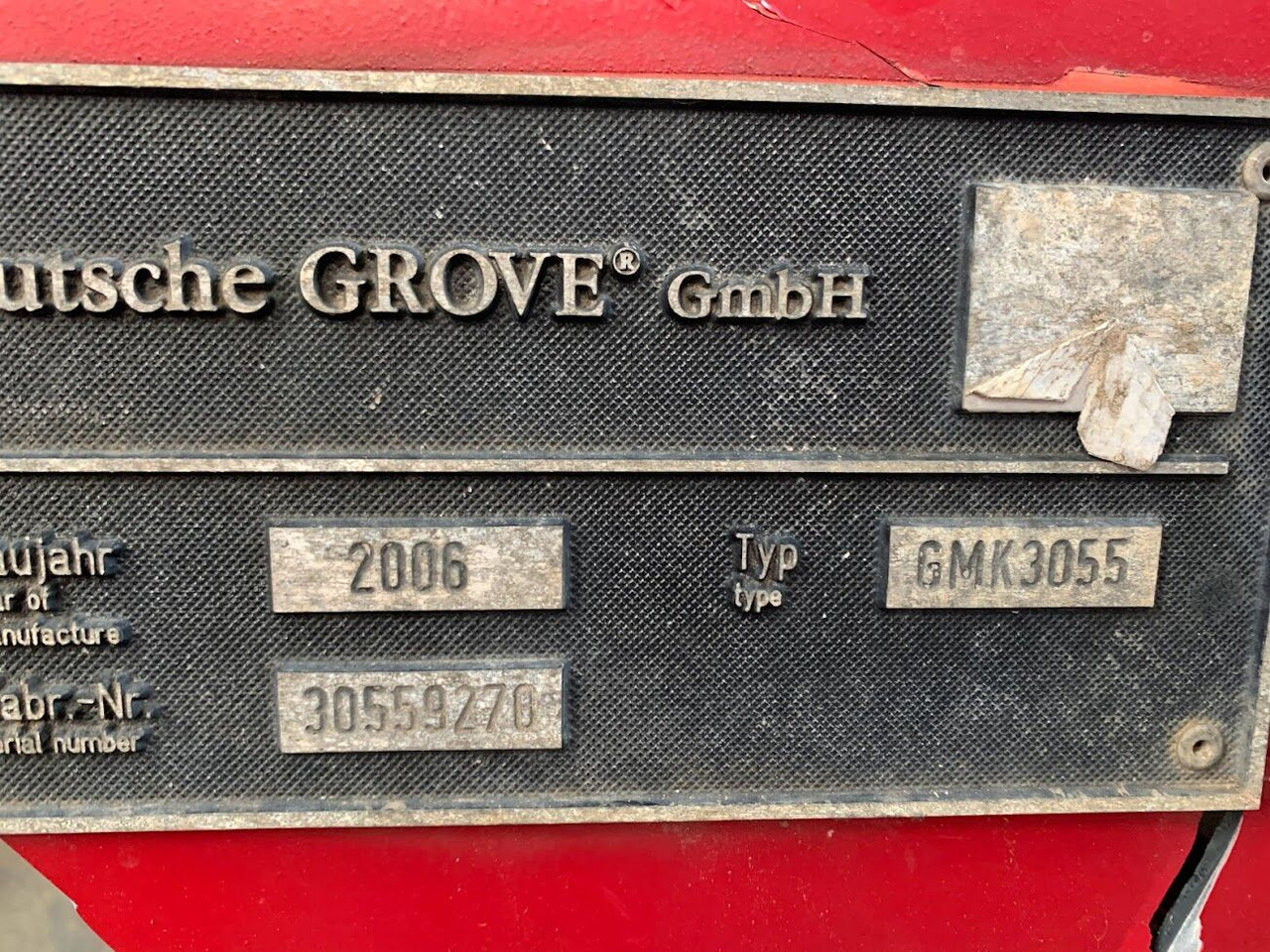 Grove GMK 3055 - עגורן נייד: תמונה 5 Grove GMK 3055 - עגורן נייד: תמונה 5