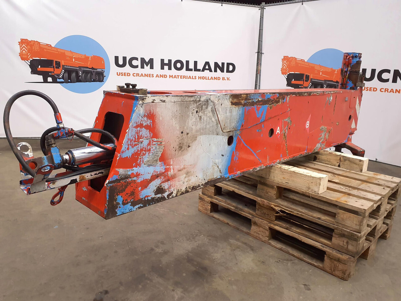 Grove GMK 5130-1 outrigger beam complete front - מתלה עבור עגורן נייד: תמונה 4 Grove GMK 5130-1 outrigger beam complete front - מתלה עבור עגורן נייד: תמונה 4