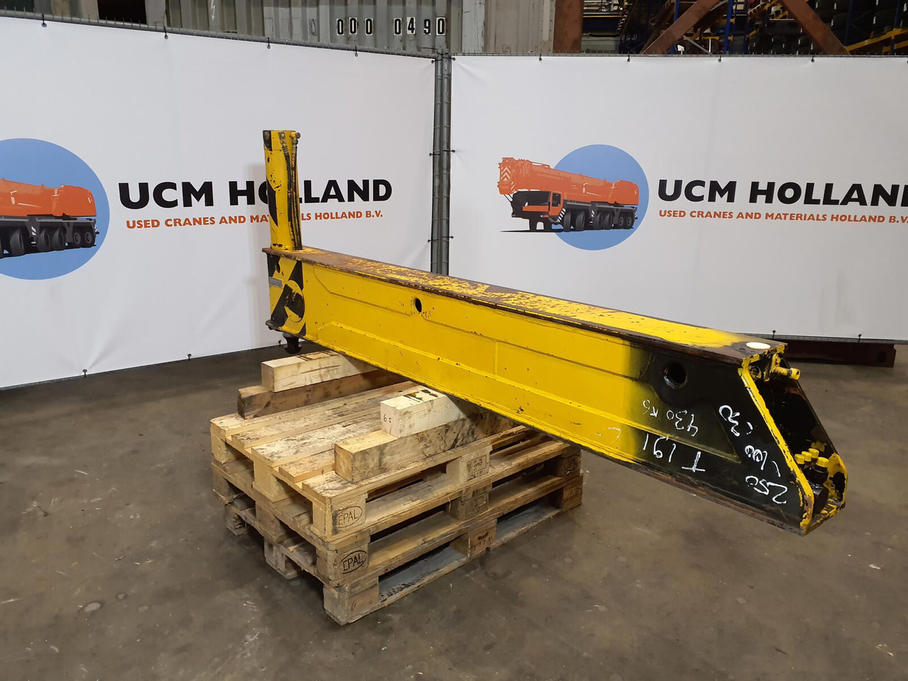 Liebherr LTM 1050-1 sliding beam rear complete - מתלה עבור עגורן נייד: תמונה 4 Liebherr LTM 1050-1 sliding beam rear complete - מתלה עבור עגורן נייד: תמונה 4