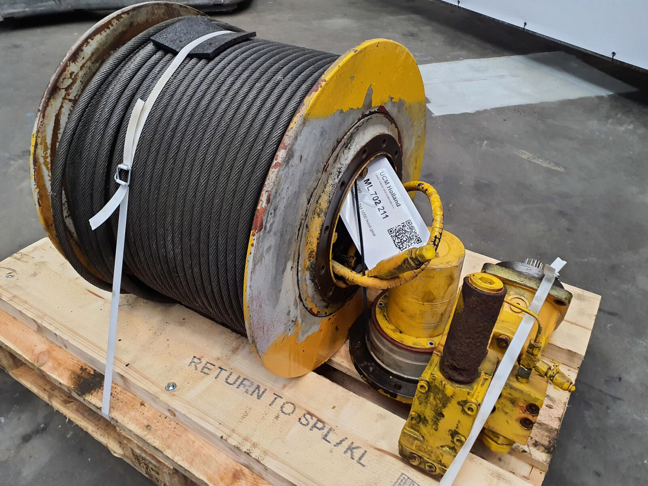 Liebherr LTM 1050 hoist gear - כננת עבור עגורן: תמונה 2 Liebherr LTM 1050 hoist gear - כננת עבור עגורן: תמונה 2
