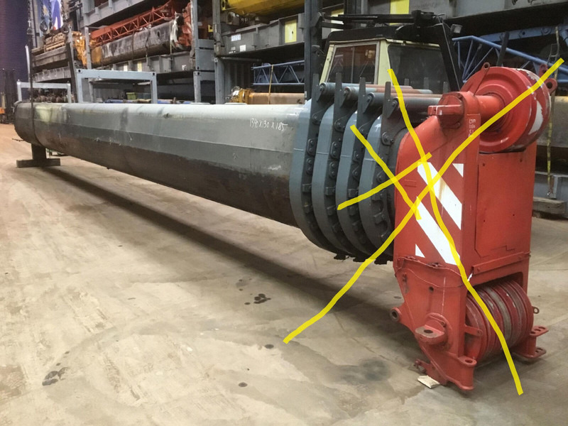 Liebherr LTM 1160-5.1 telescopic section 1 - גוף וחלק חיצוני עבור עגורן: תמונה 5 Liebherr LTM 1160-5.1 telescopic section 1 - גוף וחלק חיצוני עבור עגורן: תמונה 5
