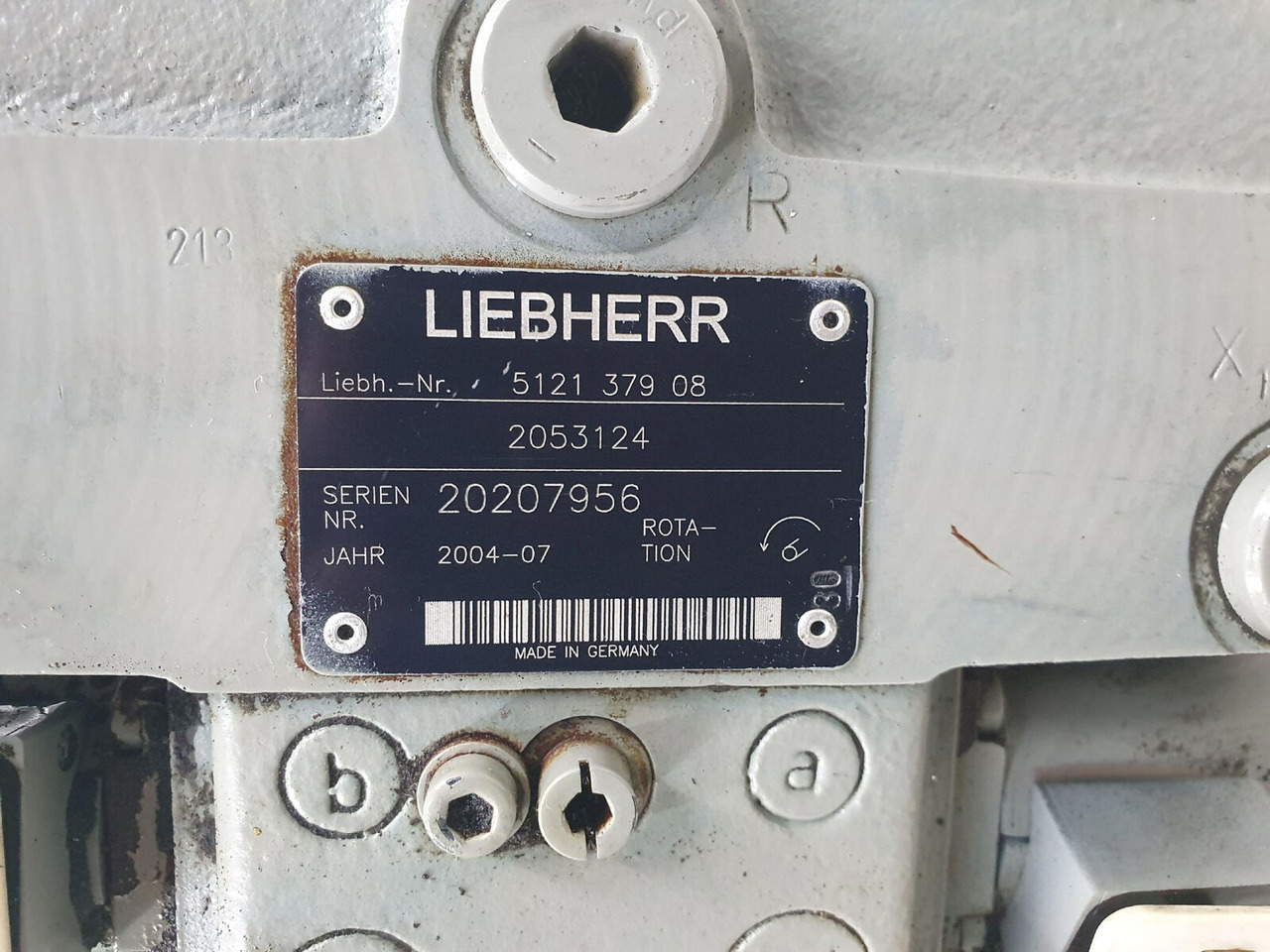 Liebherr LTM 1250-6.1 VARIABLE PUMP A4VG 90cm³/U - משאבה הידרולית עבור עגורן נייד: תמונה 5 Liebherr LTM 1250-6.1 VARIABLE PUMP A4VG 90cm³/U - משאבה הידרולית עבור עגורן נייד: תמונה 5