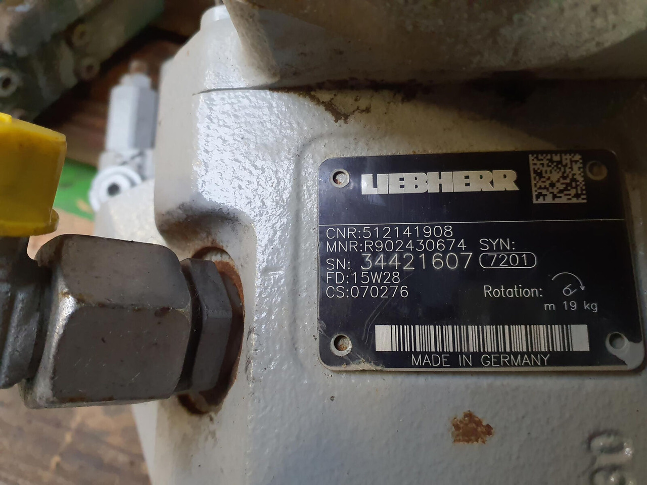 Liebherr MK 88 variable pump - משאבה הידרולית עבור עגורן נייד: תמונה 5 Liebherr MK 88 variable pump - משאבה הידרולית עבור עגורן נייד: תמונה 5