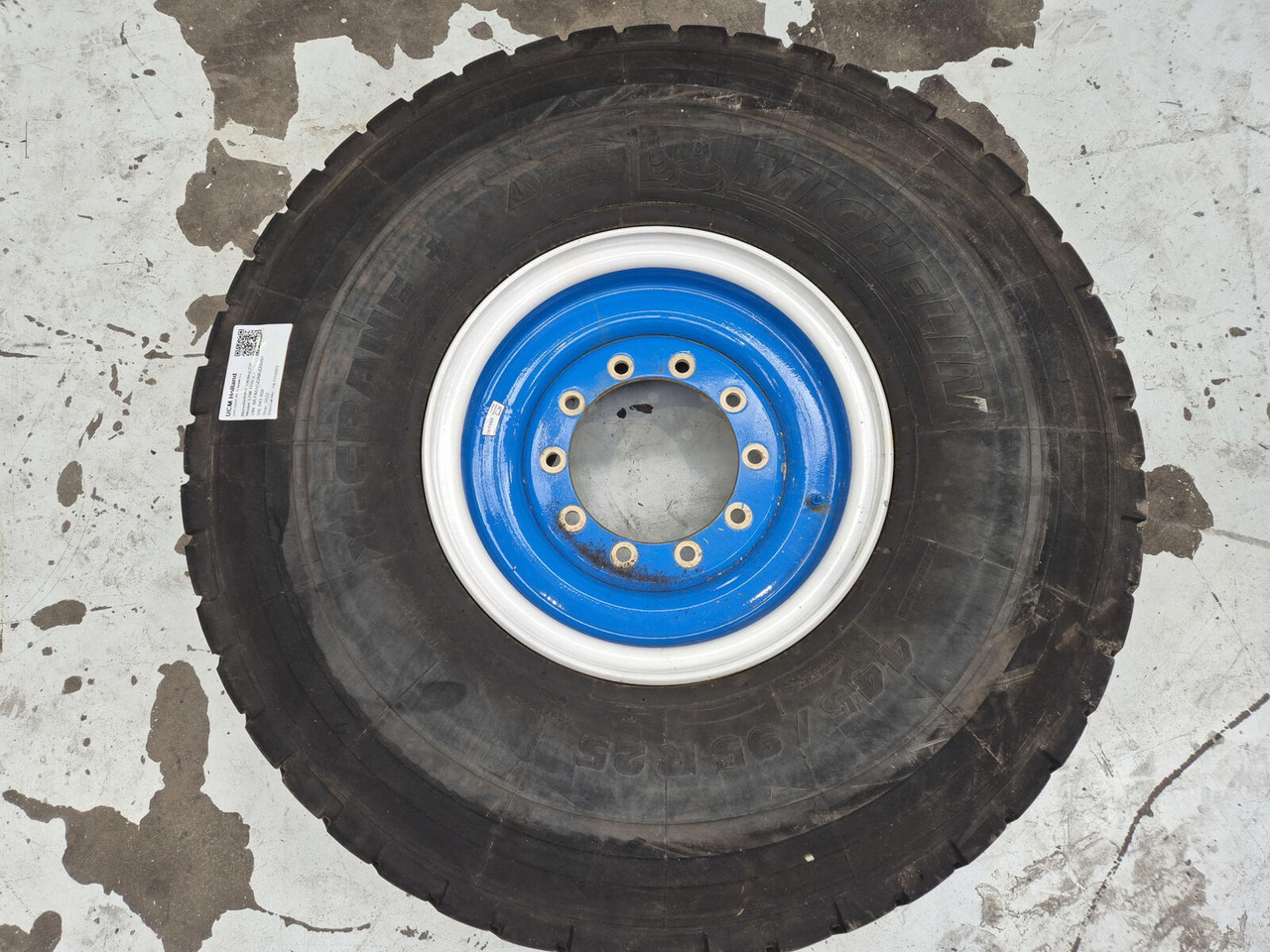 Liebherr Wheel 445/95R25 10 12 1p - חבילת גלגלים וצמיגים עבור עגורן: תמונה 2 Liebherr Wheel 445/95R25 10 12 1p - חבילת גלגלים וצמיגים עבור עגורן: תמונה 2