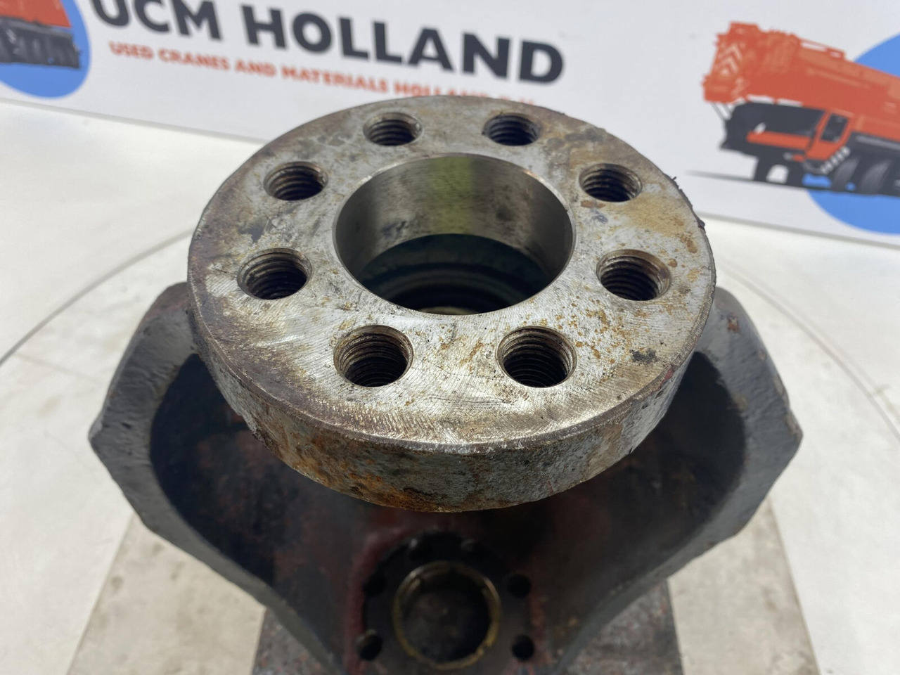 מפרק היגוי עבור עגורן נייד PPM 250 ATT Steering knuckle 16 holes axle 1: תמונה 7