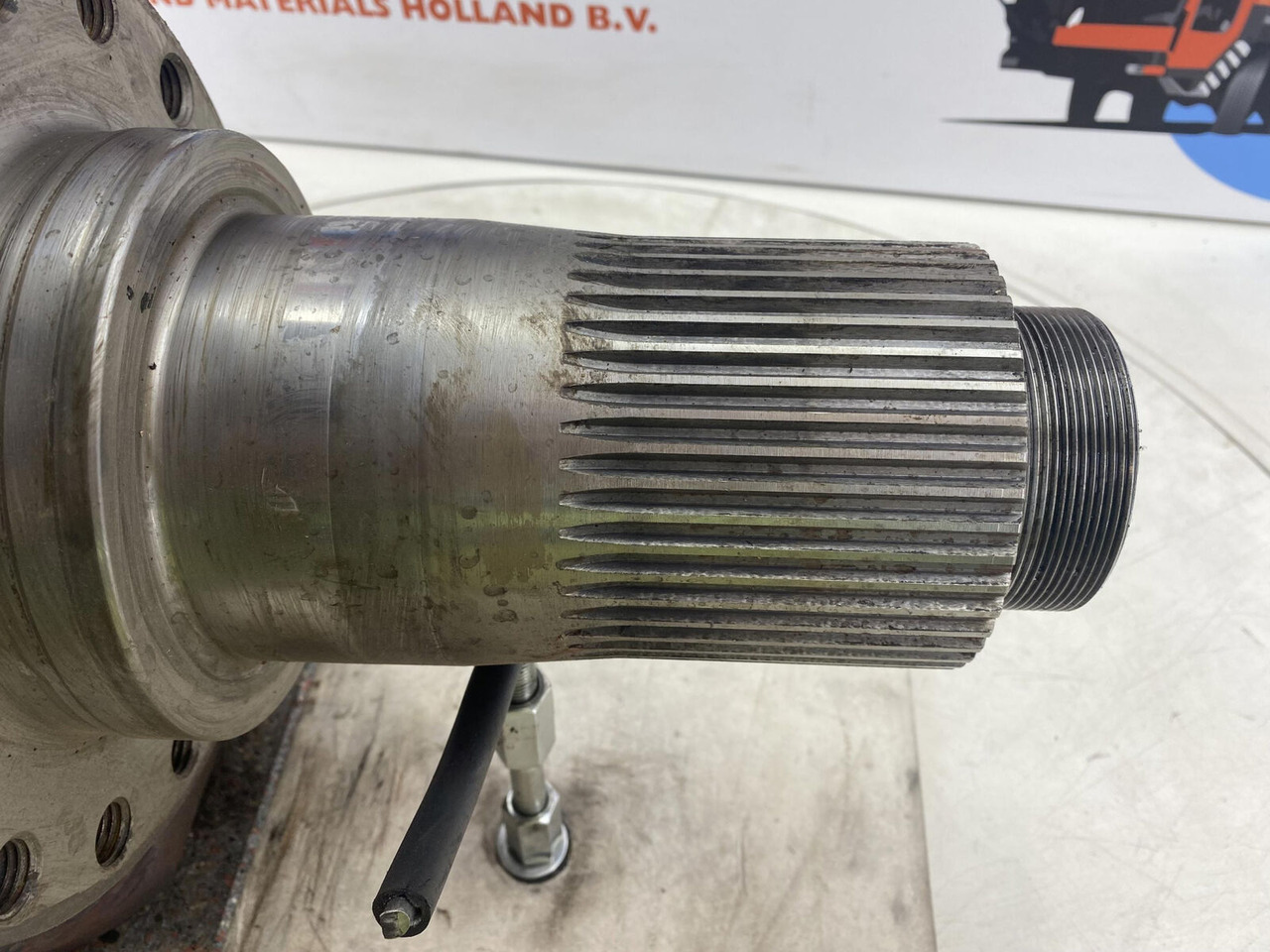 מפרק היגוי עבור עגורן נייד PPM 250 ATT Steering knuckle 16 holes axle 1: תמונה 9