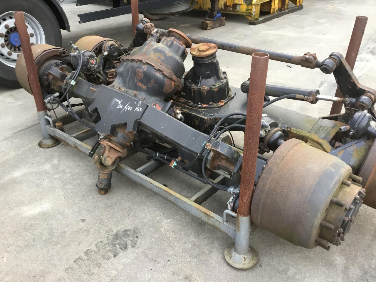 Spierings SK 477 axle 3 - סרן וחלקים עבור עגורן נייד: תמונה 2 Spierings SK 477 axle 3 - סרן וחלקים עבור עגורן נייד: תמונה 2