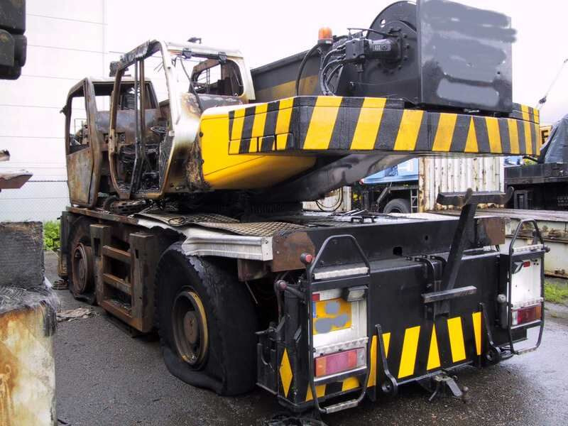 עגורן לכל שטח Terex 400 ATT for parts: תמונה 1
