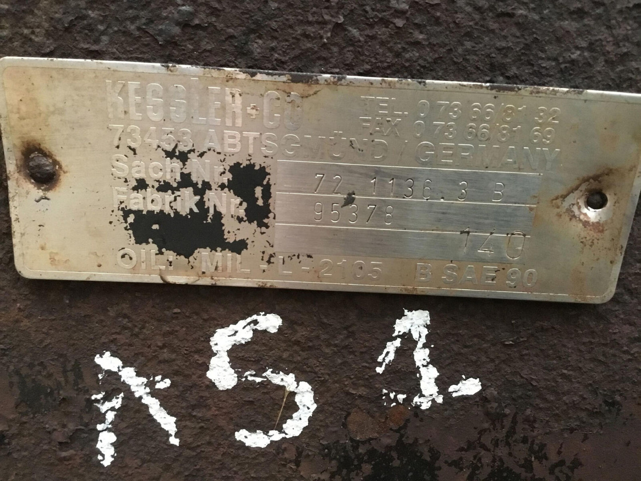 Terex AC 100 axle housing axle 1 - סרן וחלקים עבור עגורן נייד: תמונה 5 Terex AC 100 axle housing axle 1 - סרן וחלקים עבור עגורן נייד: תמונה 5