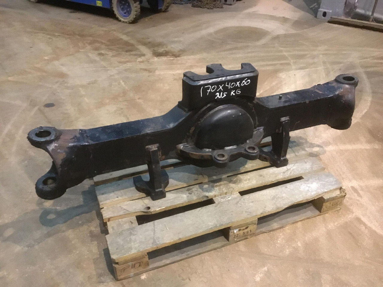 Terex AC 155 axle housing axle 1 - סרן וחלקים עבור עגורן נייד: תמונה 1 Terex AC 155 axle housing axle 1 - סרן וחלקים עבור עגורן נייד: תמונה 1