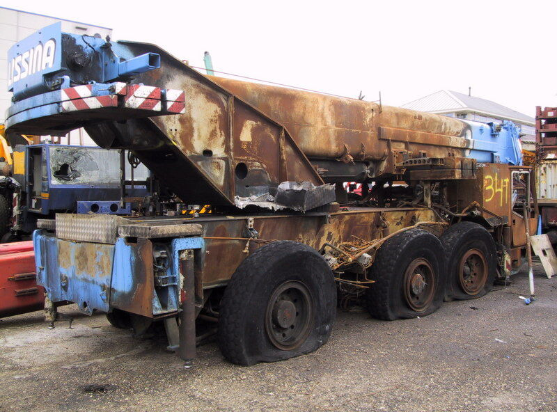 Terex AC 155 for parts - עגורן לכל שטח: תמונה 2 Terex AC 155 for parts - עגורן לכל שטח: תמונה 2