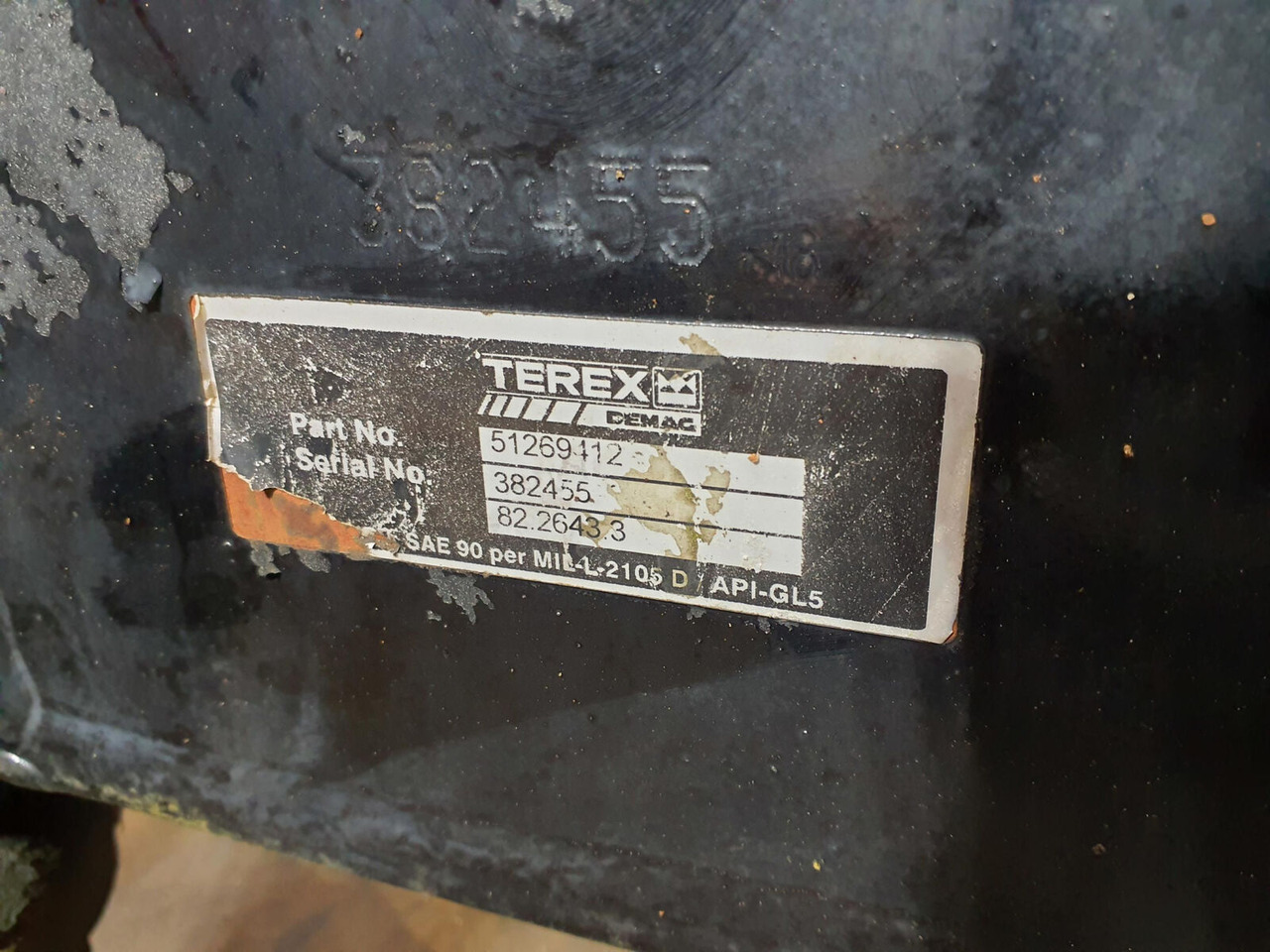 Terex AC 700 Axle 4 - סרן וחלקים עבור עגורן נייד: תמונה 5 Terex AC 700 Axle 4 - סרן וחלקים עבור עגורן נייד: תמונה 5