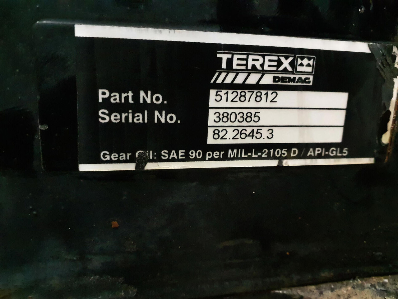 Terex AC 700 Axle 6 - סרן וחלקים עבור עגורן נייד: תמונה 5 Terex AC 700 Axle 6 - סרן וחלקים עבור עגורן נייד: תמונה 5