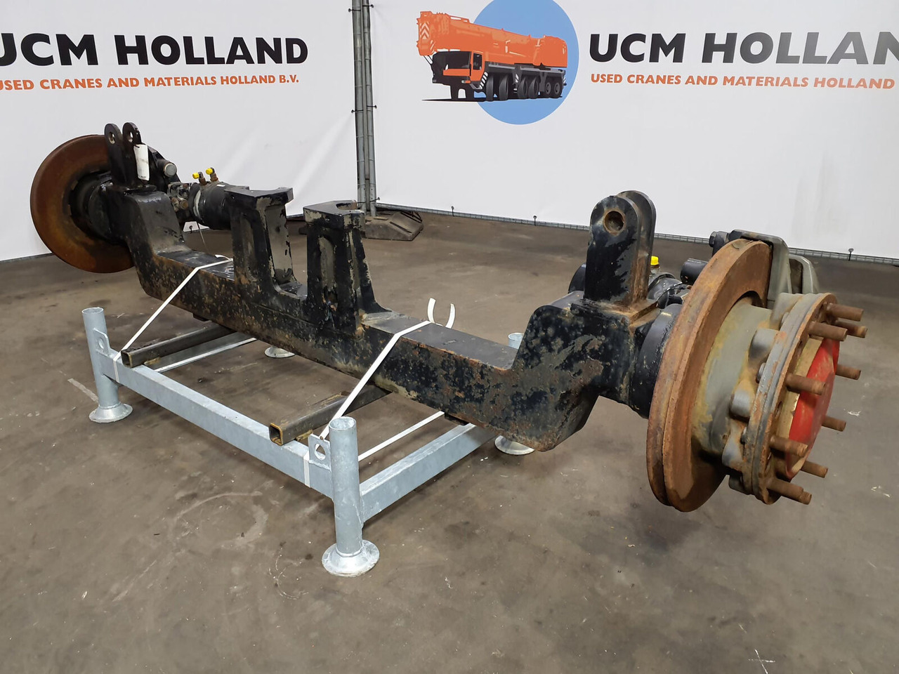 Terex AC 700 Axle 6 - סרן וחלקים עבור עגורן נייד: תמונה 1 Terex AC 700 Axle 6 - סרן וחלקים עבור עגורן נייד: תמונה 1