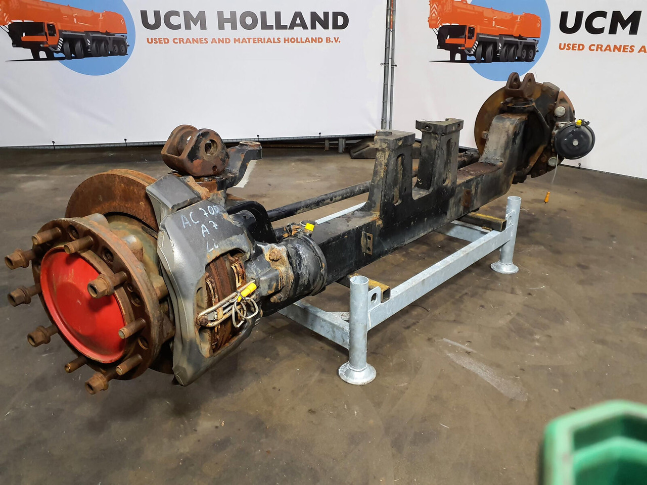 Terex AC 700 Axle 7 - סרן וחלקים עבור עגורן נייד: תמונה 2 Terex AC 700 Axle 7 - סרן וחלקים עבור עגורן נייד: תמונה 2