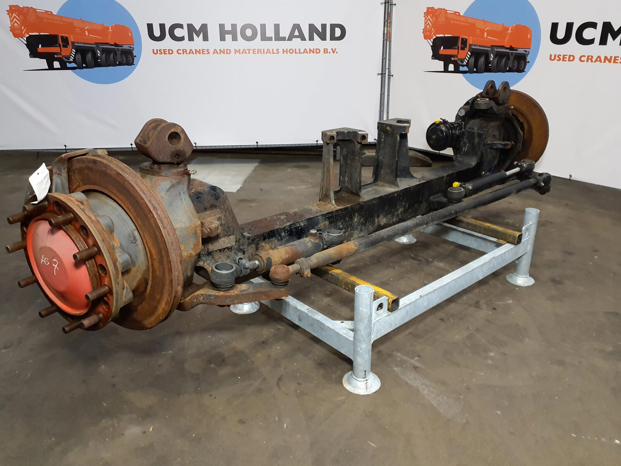 Terex AC 700 Axle 7 - סרן וחלקים עבור עגורן נייד: תמונה 4 Terex AC 700 Axle 7 - סרן וחלקים עבור עגורן נייד: תמונה 4