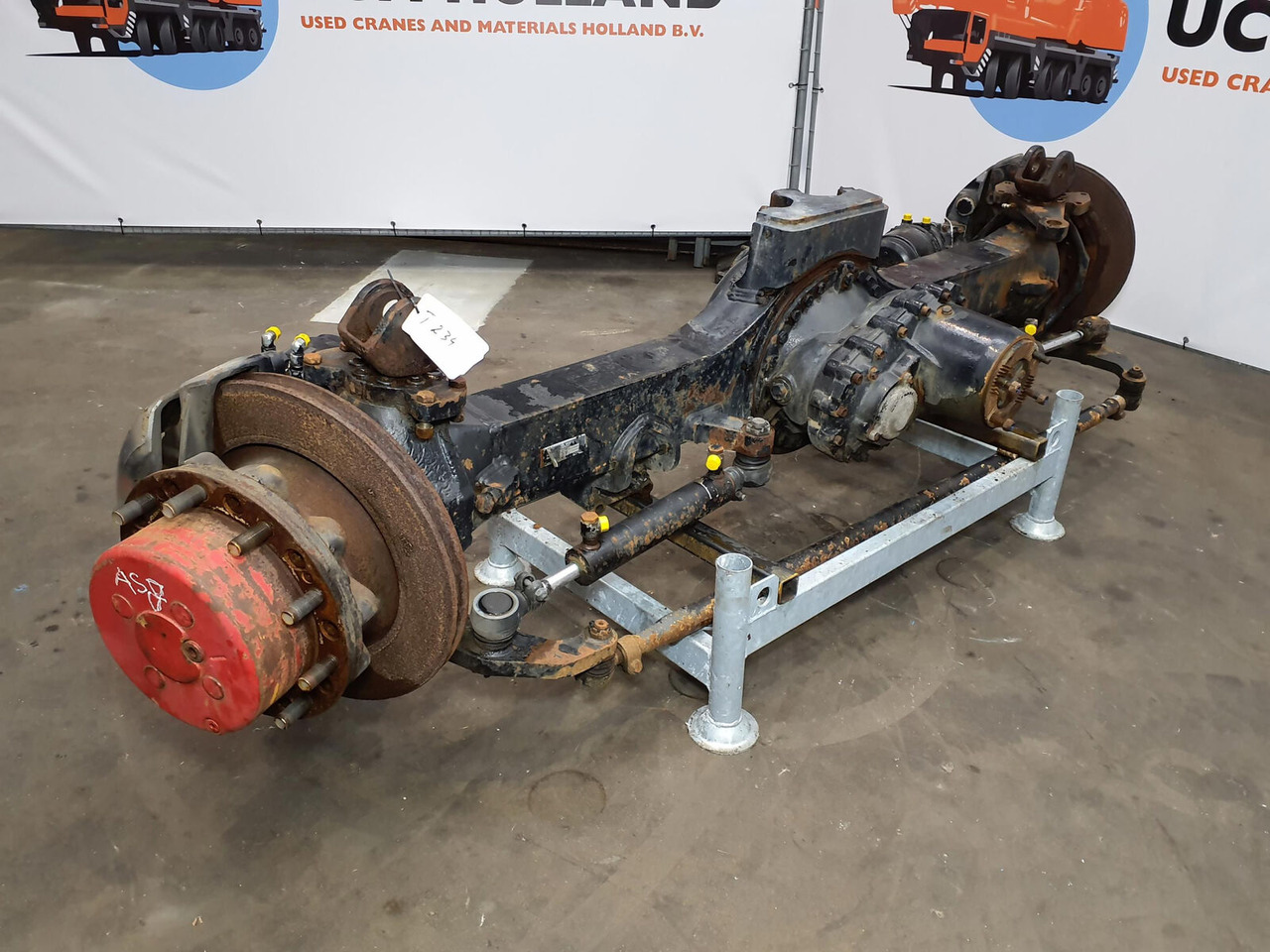 Terex AC 700 Axle 8 - סרן וחלקים עבור עגורן נייד: תמונה 4 Terex AC 700 Axle 8 - סרן וחלקים עבור עגורן נייד: תמונה 4