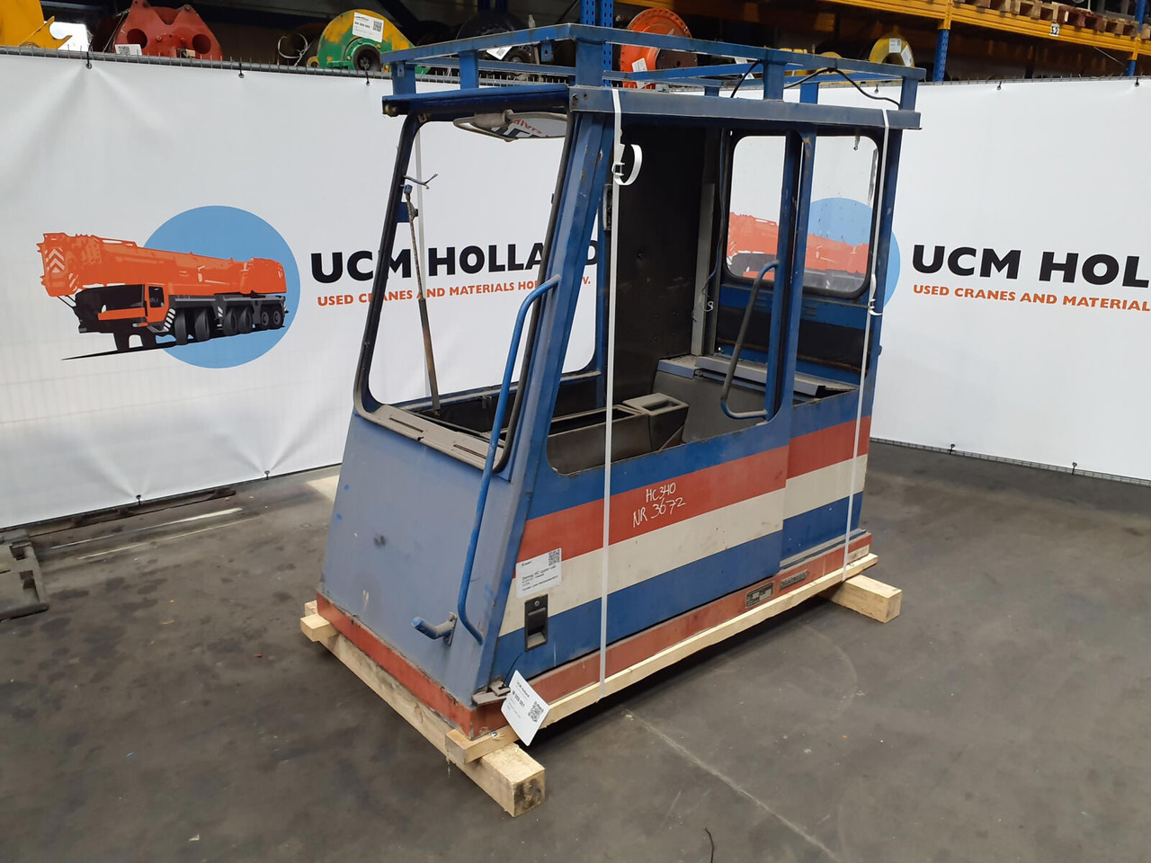Terex HC upper cabin - תא עבור עגורן נייד: תמונה 1 Terex HC upper cabin - תא עבור עגורן נייד: תמונה 1