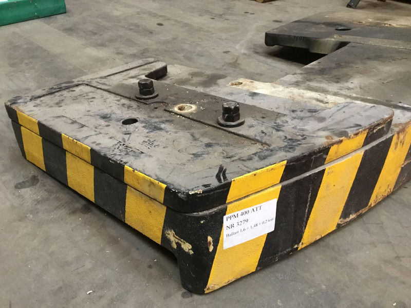 Terex PPM 400 ATT counterweight 200 kg - משקל נגד עבור מכונת בנייה: תמונה 1 Terex PPM 400 ATT counterweight 200 kg - משקל נגד עבור מכונת בנייה: תמונה 1