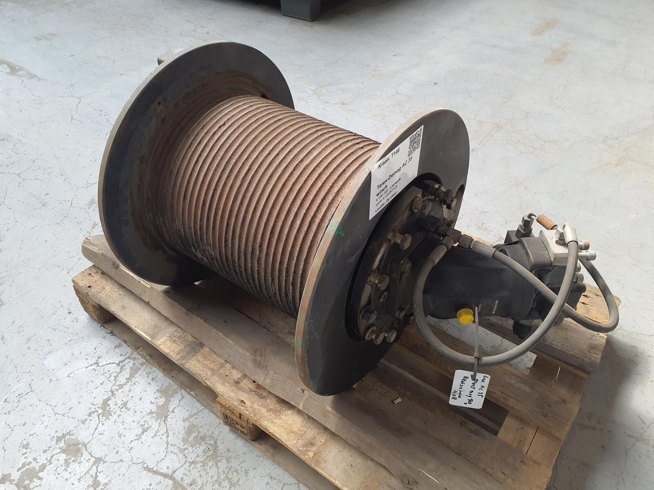 Terex Terex-Demag AC 35 Winch - כננת עבור עגורן נייד: תמונה 2 Terex Terex-Demag AC 35 Winch - כננת עבור עגורן נייד: תמונה 2