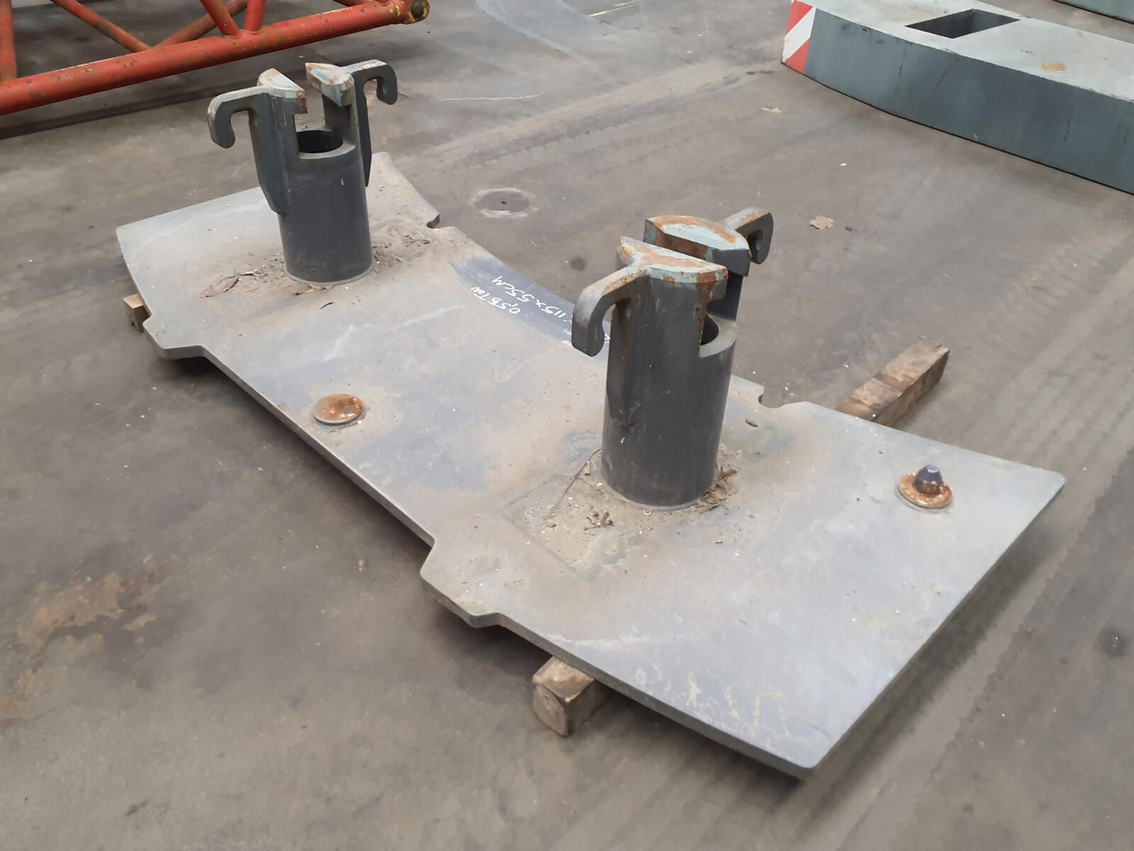 Terex Terex Demag Challenger 4200 counterweight 0.55 Ton - משקל נגד עבור עגורן נייד: תמונה 4 Terex Terex Demag Challenger 4200 counterweight 0.55 Ton - משקל נגד עבור עגורן נייד: תמונה 4