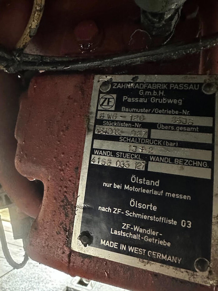 ZF KMK 2025 gearbox 6WG120 - תיבת הילוכים עבור עגורן נייד: תמונה 3 ZF KMK 2025 gearbox 6WG120 - תיבת הילוכים עבור עגורן נייד: תמונה 3