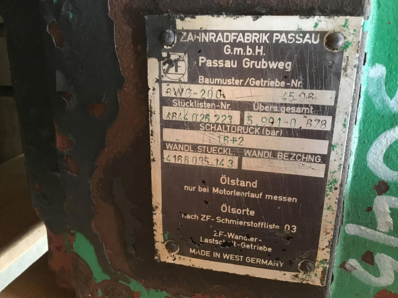 ZF KMK 3045 gearbox ZF 6WG200 - תיבת הילוכים עבור עגורן נייד: תמונה 2 ZF KMK 3045 gearbox ZF 6WG200 - תיבת הילוכים עבור עגורן נייד: תמונה 2