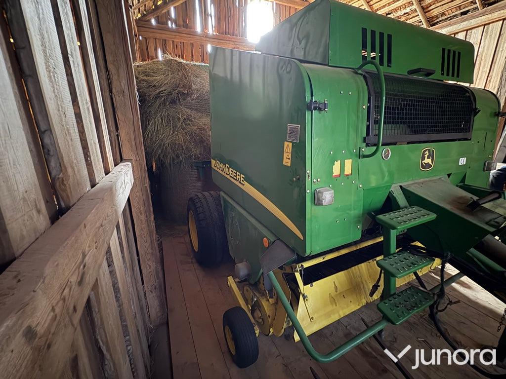 מכונת צרור עגולה Fixkammarpress John Deere 578: תמונה 6