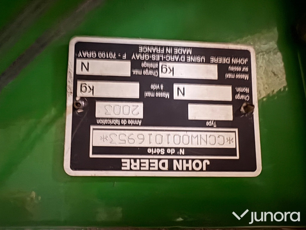 מכונת צרור עגולה Fixkammarpress John Deere 578: תמונה 20