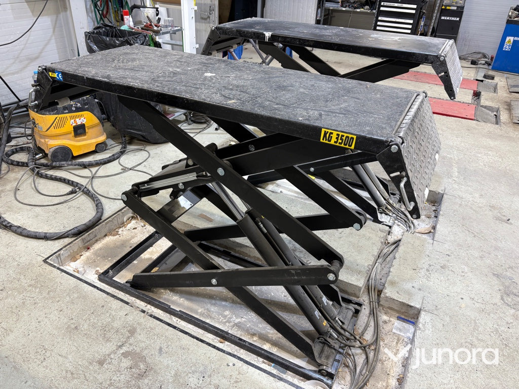 Fordonslyft / Saxlyft - Werther, Stratos SRE, 3500kg - ציוד לסדנאות: תמונה 2 Fordonslyft / Saxlyft - Werther, Stratos SRE, 3500kg - ציוד לסדנאות: תמונה 2