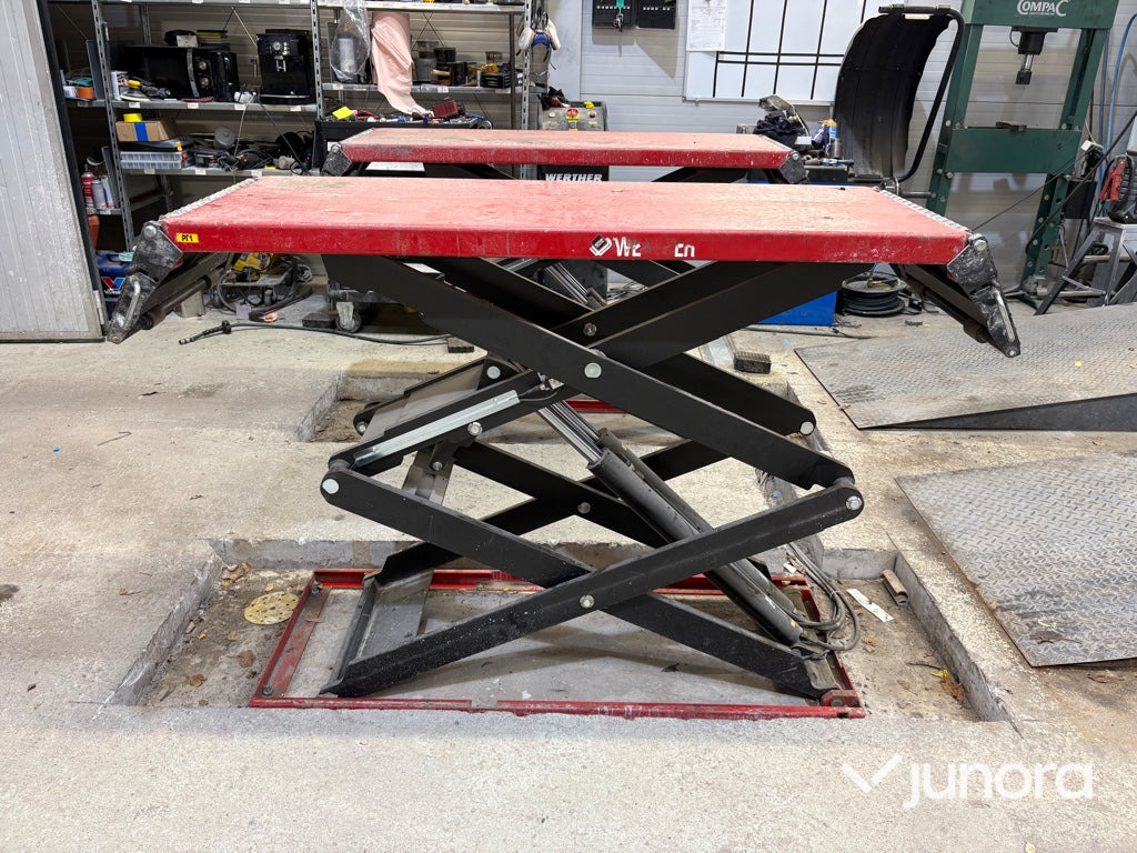 Fordonslyft / Saxlyft - Werther, Stratos SRE, 3500kg - ציוד לסדנאות: תמונה 4 Fordonslyft / Saxlyft - Werther, Stratos SRE, 3500kg - ציוד לסדנאות: תמונה 4