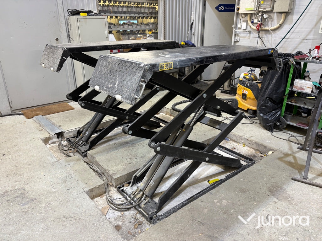 Fordonslyft / Saxlyft - Werther, Stratos SRE, 3500kg - ציוד לסדנאות: תמונה 1 Fordonslyft / Saxlyft - Werther, Stratos SRE, 3500kg - ציוד לסדנאות: תמונה 1