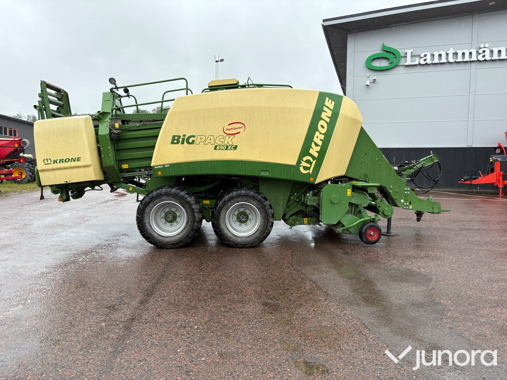 Fyrkantspress Krone BIGPACK 890 - מכונת צרור מרובעת: תמונה 4 Fyrkantspress Krone BIGPACK 890 - מכונת צרור מרובעת: תמונה 4