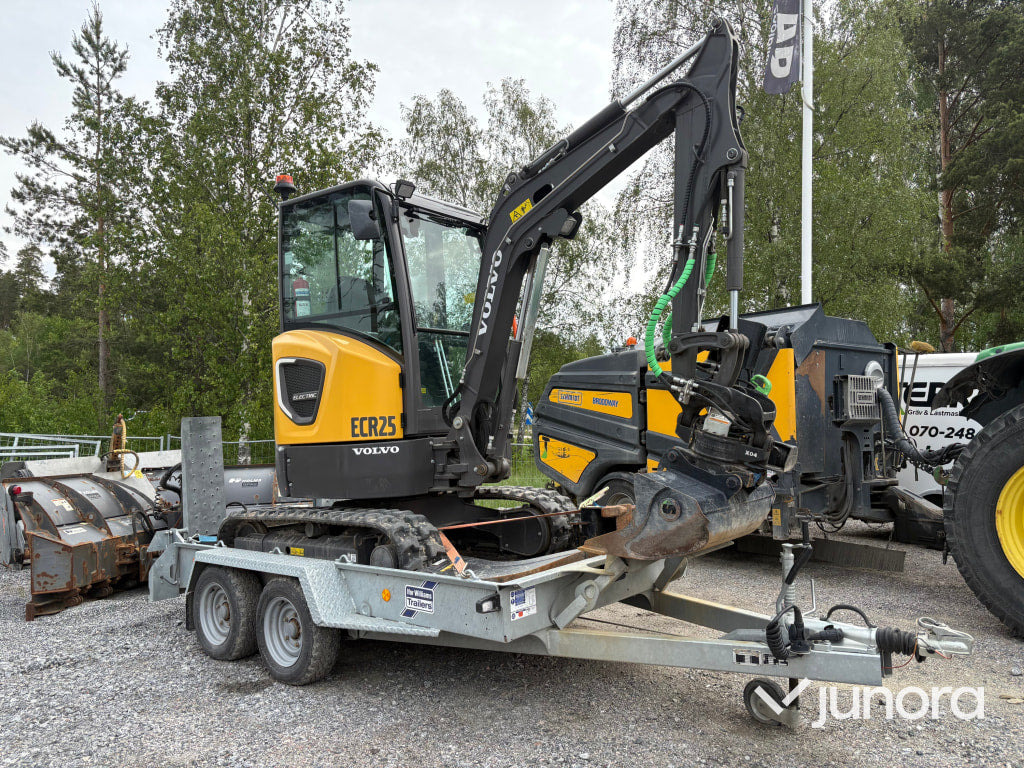 Grävmaskin Volvo ECR25D Electric - מיני מחפר: תמונה 2 Grävmaskin Volvo ECR25D Electric - מיני מחפר: תמונה 2