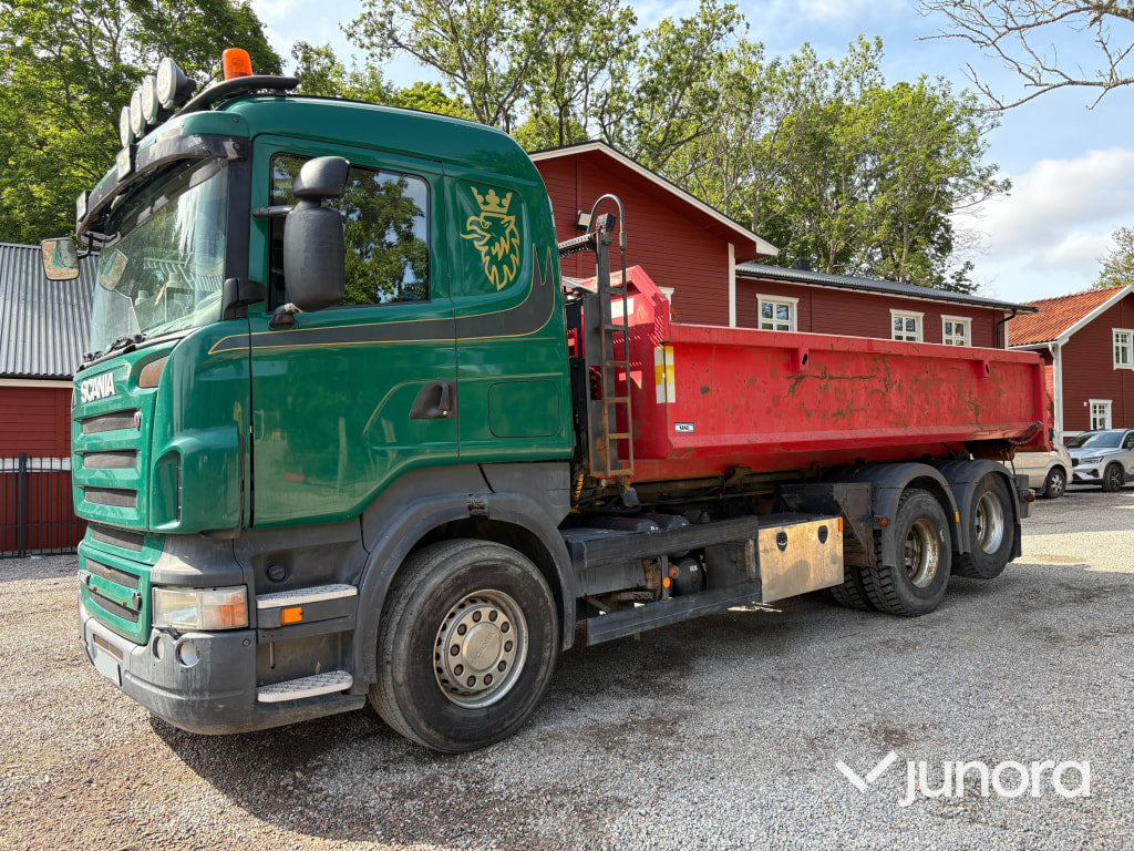 משאית הרמת וו Lastväxlare Scania R480: תמונה 1