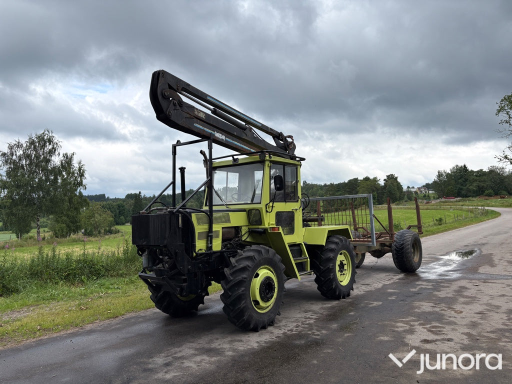 MB Trac 800 med Mowi kran och vagn - טרקטור חקלאי: תמונה 2 MB Trac 800 med Mowi kran och vagn - טרקטור חקלאי: תמונה 2