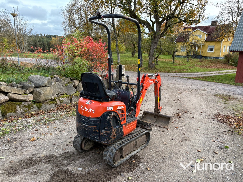 Minigrävare - Kubota, K008-3 - מיני מחפר: תמונה 5 Minigrävare - Kubota, K008-3 - מיני מחפר: תמונה 5