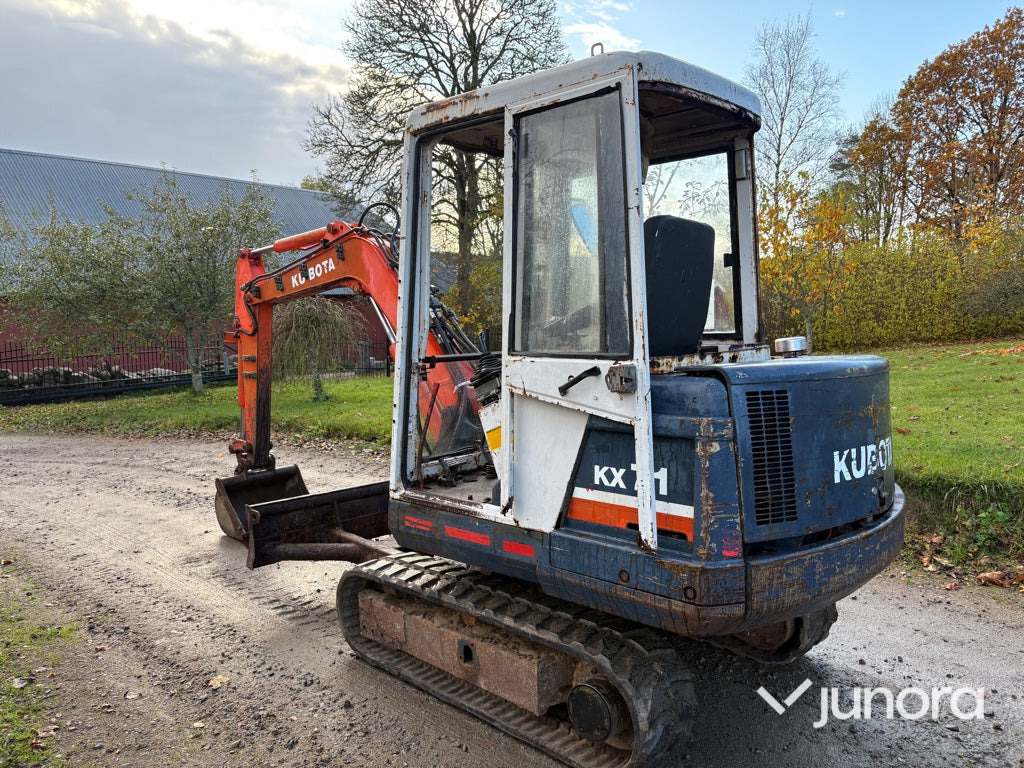 Minigrävare - Kubota, KX71 - מיני מחפר: תמונה 3 Minigrävare - Kubota, KX71 - מיני מחפר: תמונה 3
