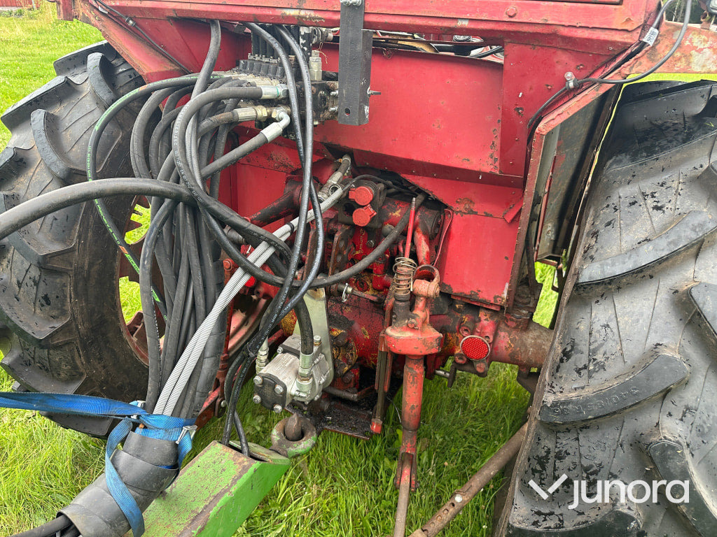 טרקטור חקלאי Volvo Bm 430 med farma skogsvagn: תמונה 23